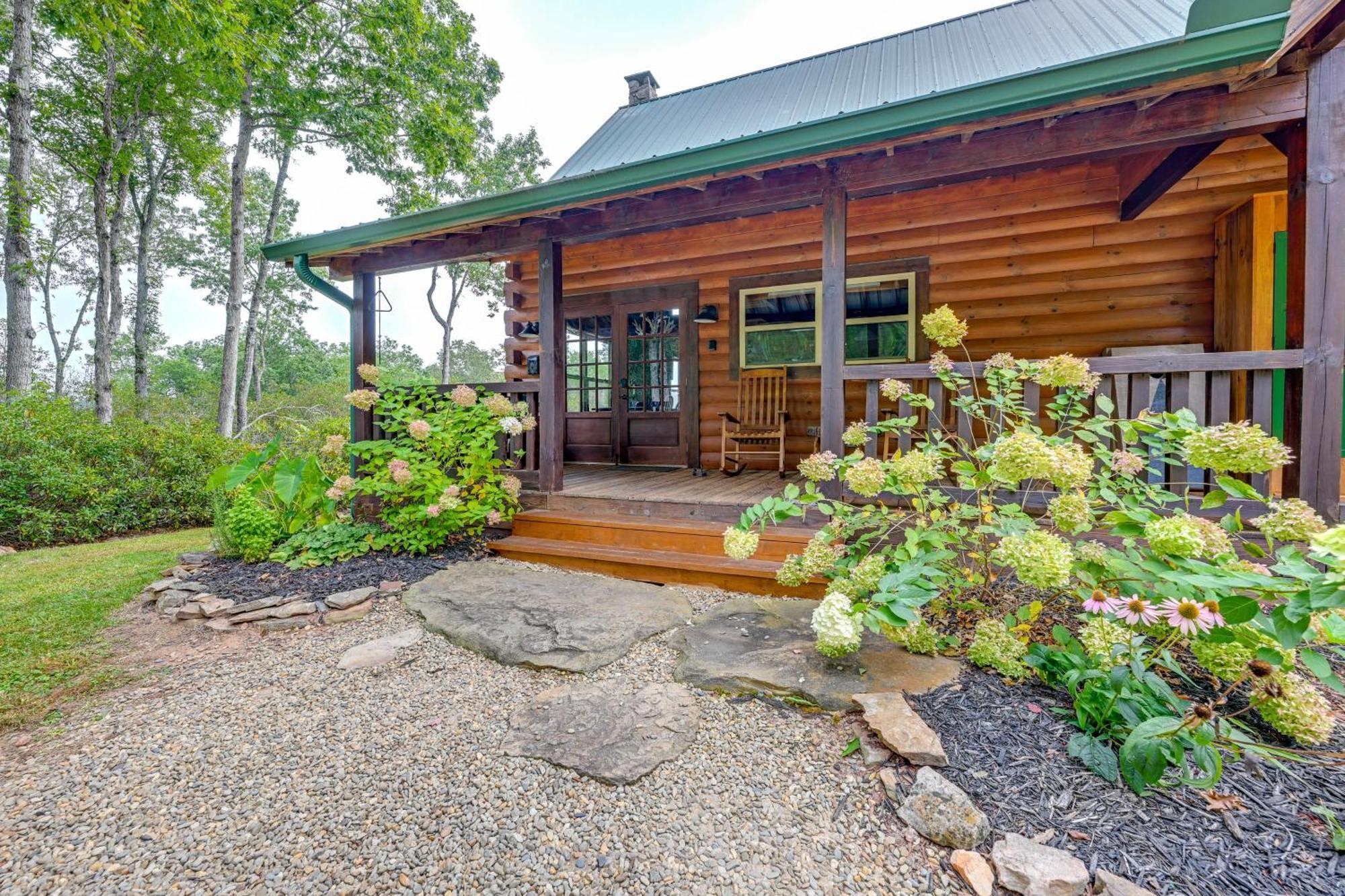 Stunning Smoky Mountain Cabin With Decks And Views! Villa Franklin Exterior photo