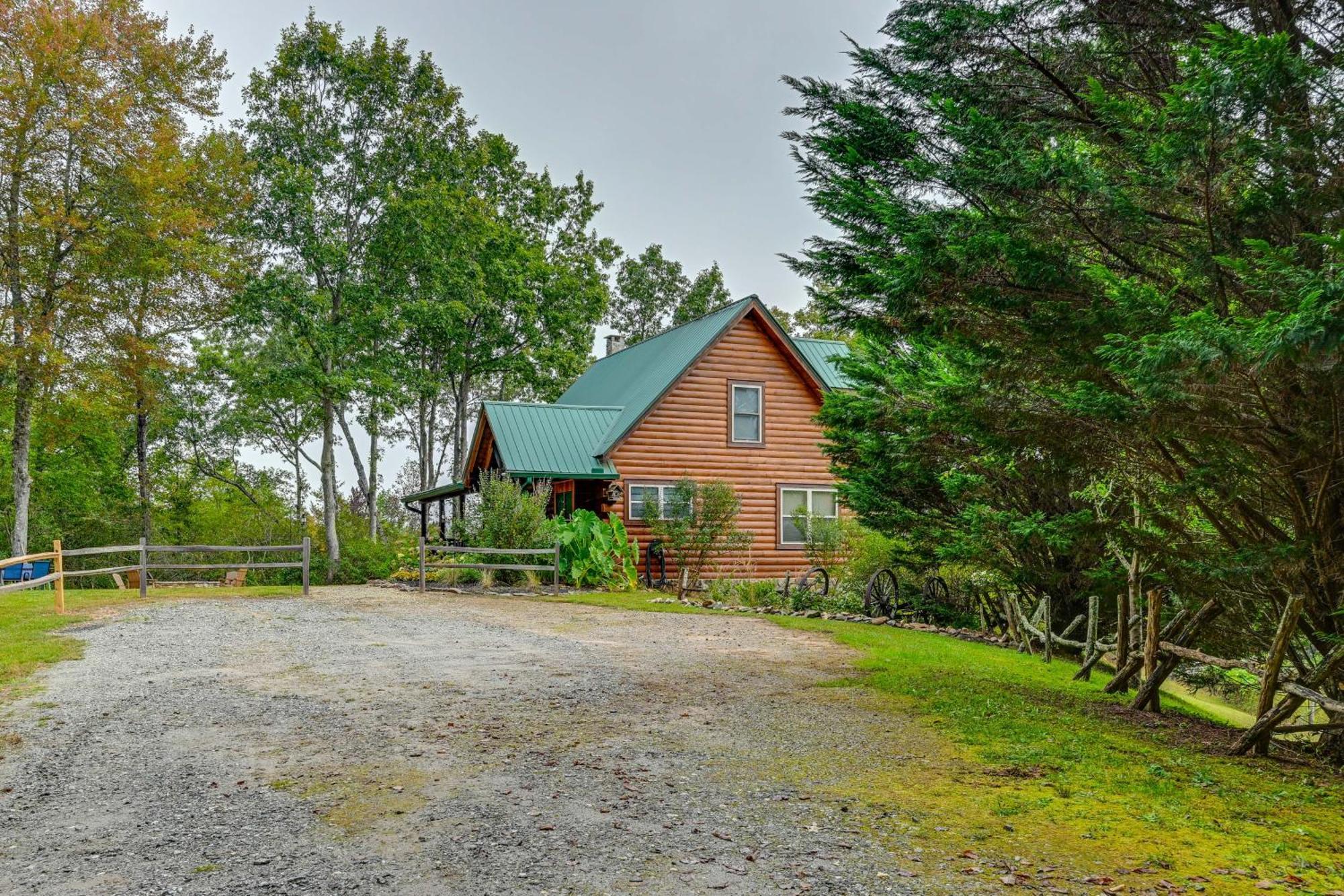 Stunning Smoky Mountain Cabin With Decks And Views! Villa Franklin Exterior photo